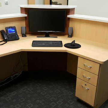"S" Office Reception Desk