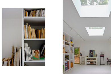 Home design - contemporary home design idea in Boston