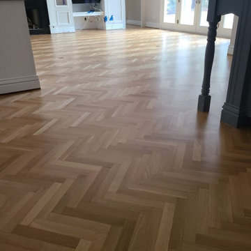 Herringbone White Oak Floor