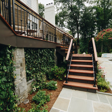 Traditional Exterior Redesign & Deck Build