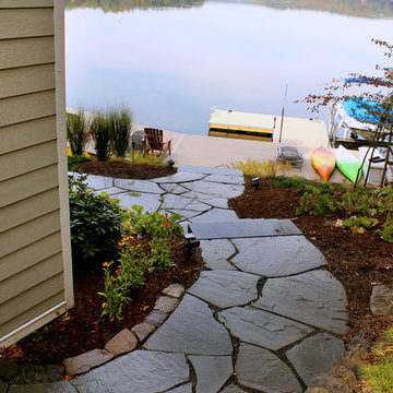 Lakeside garden