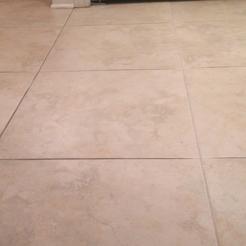 Ceramic, grout cleaning