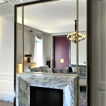 Paris - Un grand salon inspiré par le style Art Deco