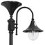 Everest Solar Lamp Post, Black