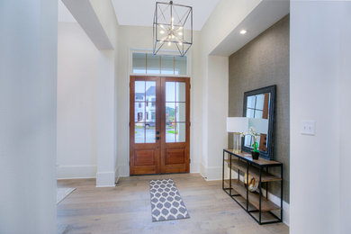 Minimalist entryway photo in New Orleans