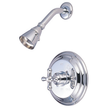 Kingston Brass Shower Faucet, Polished Chrome