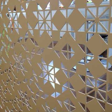 Georgetown Renovation with Laser-cut Sliding Screen Divider