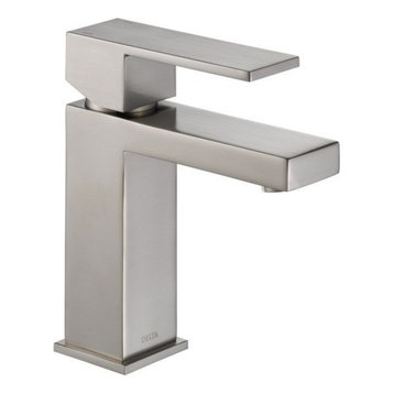 Delta Modern Single Handle Project-Pack Bathroom Faucet, Stainless, 567LF-SSPP
