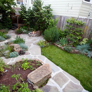 Flagstone patio