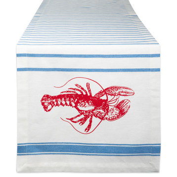 DII Lobster Stripe Table Runner