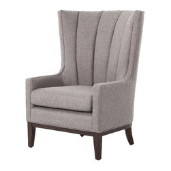 Four Hands Furniture - Kensington Channelled Wing Chair - Armchairs And Accent Chairs