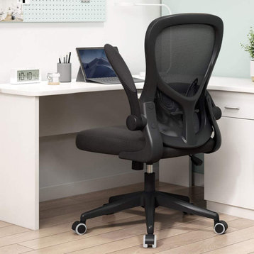 Office Chair, Ergonomic Desk Chair, Black