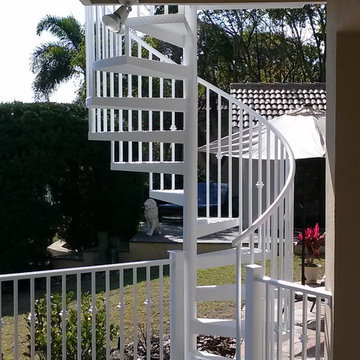 Wideberg  5' Aluminum Spiral Stairs-Sarasota