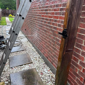 Exterior Pressure wash after