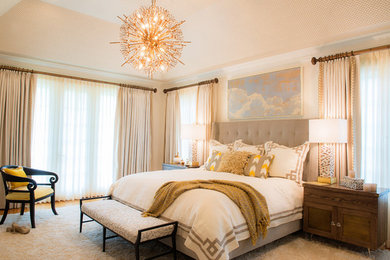 Inspiration for a contemporary bedroom remodel in Philadelphia