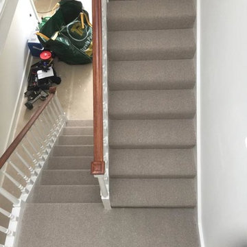Grey Carpet to Stairs in West London