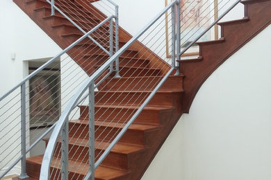 Trendy staircase photo in Los Angeles