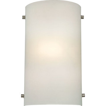 1 Light Wall Sconce - Brushed Nickel