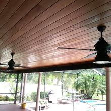 T G Ceiling American Traditional Sunroom Tampa By David