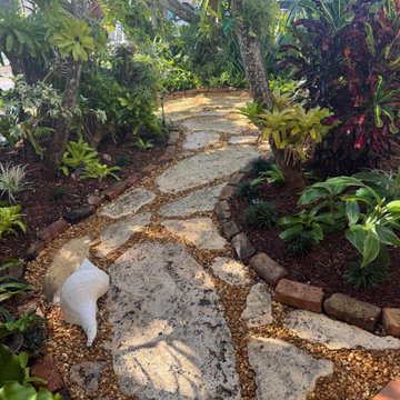 Tropical Walkway & Landscape Design in Key West