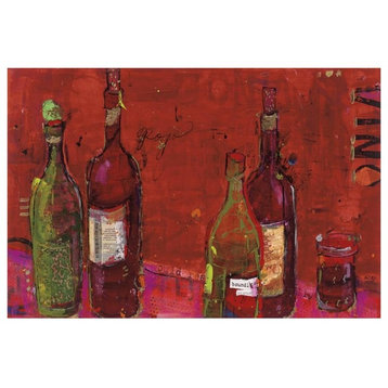 "Vino Rojo" Digital Paper Print by Kellie Day, 38"x26"