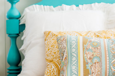 Inspiration for a shabby-chic style bedroom remodel in Salt Lake City