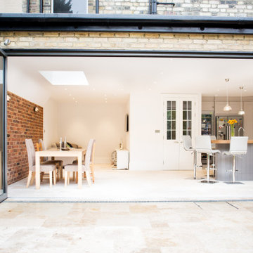 Crouch End, N8: Complete ground floor renovation with single rear extension