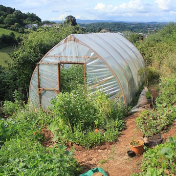 Larch PolyPod Polytunnel 12ft x 20ft
