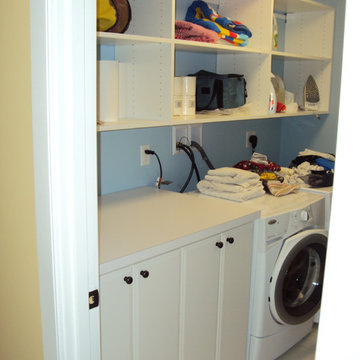 Pantry and laundry room storage