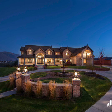 Contemporary Utah Brick Home