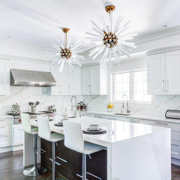Two Tone Transitional Kitchen