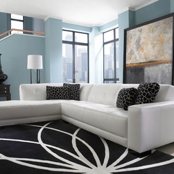 Broyhill Medici 6174 Bonded Leather Sectional - Products