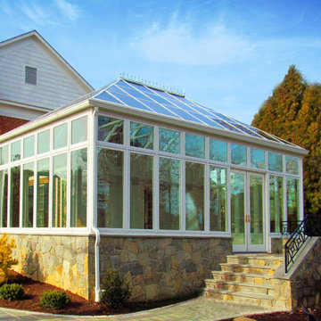 Traditional Full-Glass Sunroom – Mount Pleasant, SC