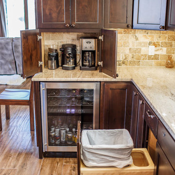 Dark Elegance | Kitchen & Master Bathroom