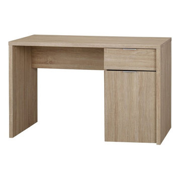 Lemino Desk/Dressing Table Oak Finish by Lloyd Phillip & Delric