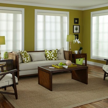 Serena Shades in the Sunroom