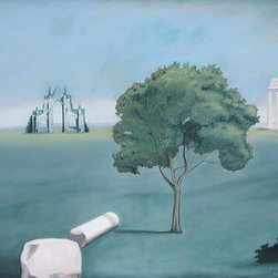 Landscape with Ruins - Paintings