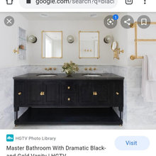 Downstairs master bathroom