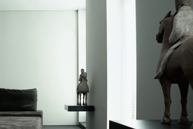 Minimalist home design photo in Amsterdam
