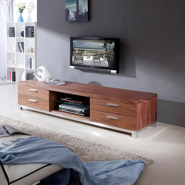 B-Modern Promoter TV Stand | Light Walnut - $1399.14