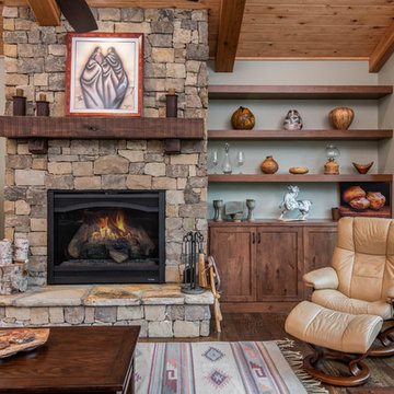 Traditional Craftsman in the Setting of Black Mountain