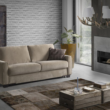 Modern Italian Sofa-Bed Memphis by Vitarelax - $2,579.00