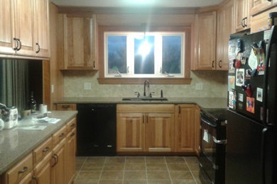 Example of a classic kitchen design in New York