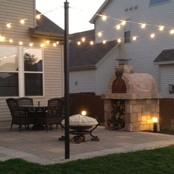 The Rosen Family Wood Fired Brick Pizza Oven in Ohio