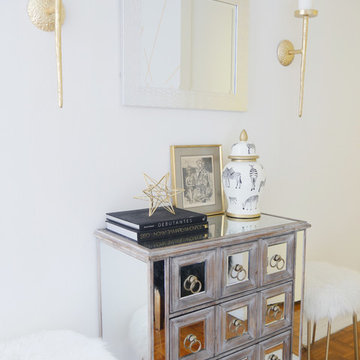 Glam Living Room on a Budget
