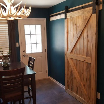 Dining Area Barn Doors