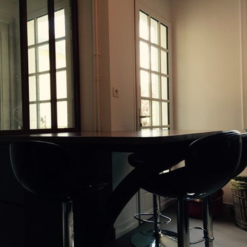 Centre de Rennes - Espace cuisine d'une maison individuelle