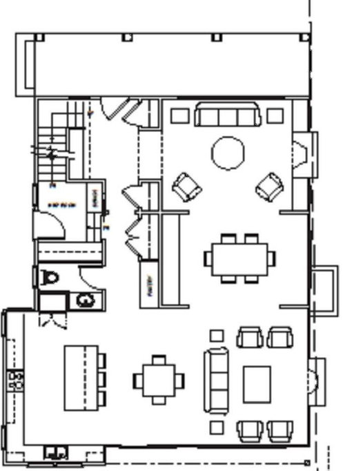 Front porch furniture layout