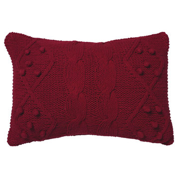 Vickerman 14" x 20" French Knot Cushion Pillow