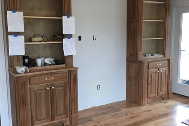 Example of a family room design in Other